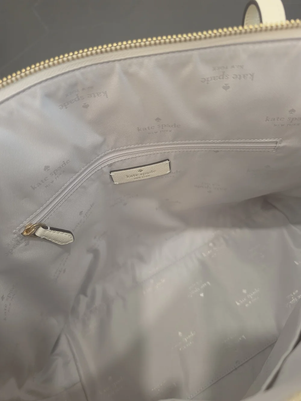 kate spade All Day Tote in White